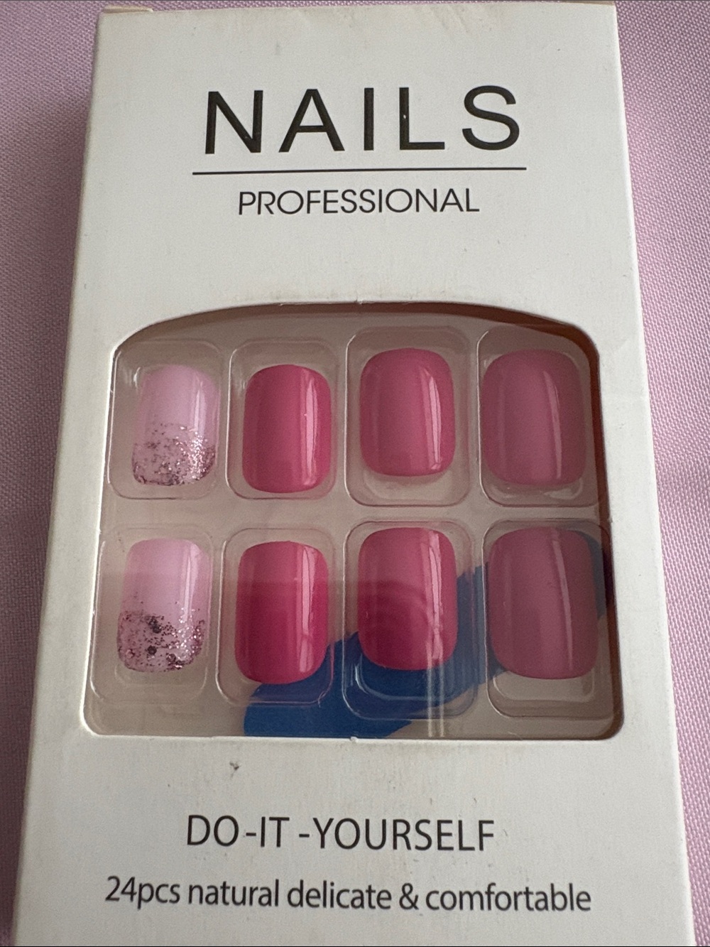 Press on Nails Short Pink